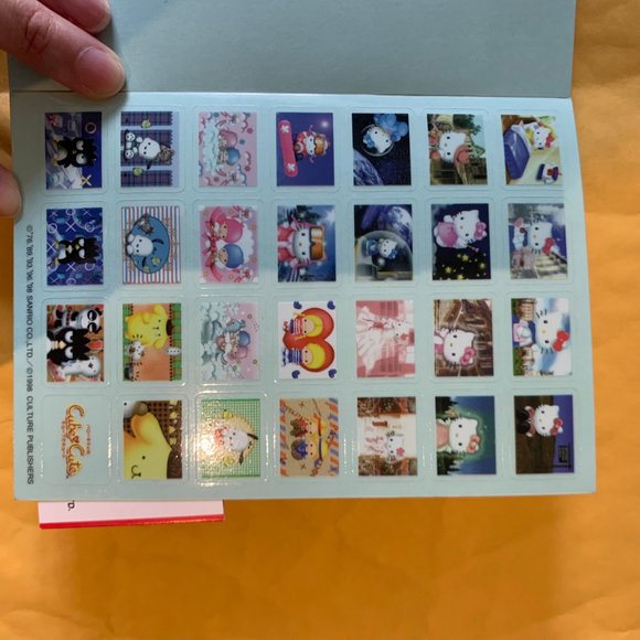 VERY RARE vintage 1998 Hello Kitty Post card book (38)  volume 1 - Picture 6 of 10